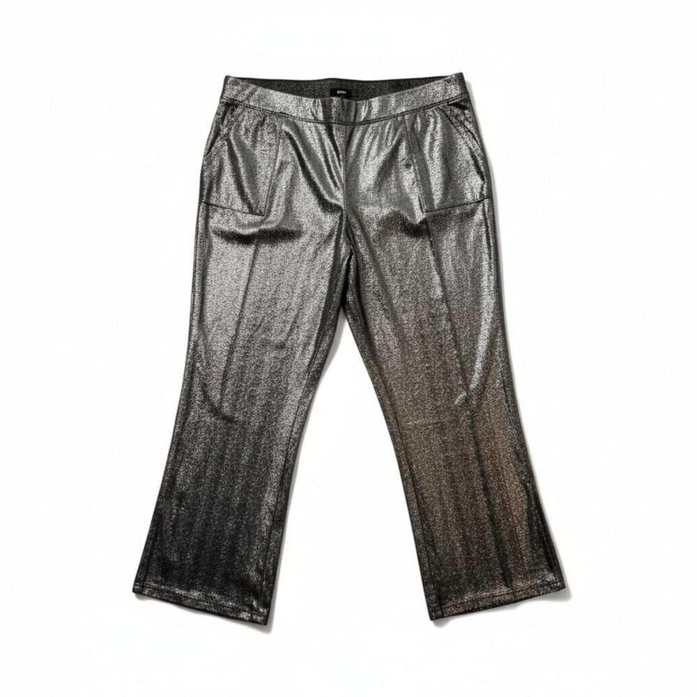 JUICY By Juicy Couture Mid Rise Wide Leg Pull-On Pants LIQUORICE, NEW Size 2X